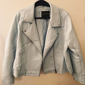 Faux Leather Jacket